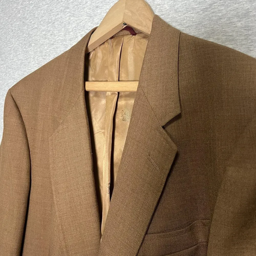 Vintage Hart Schaffner Marx Blazer Mens 46 48 Jack Nicklaus Golden Bear Golf 90s